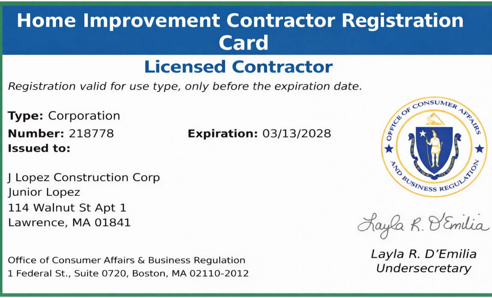 Certificación